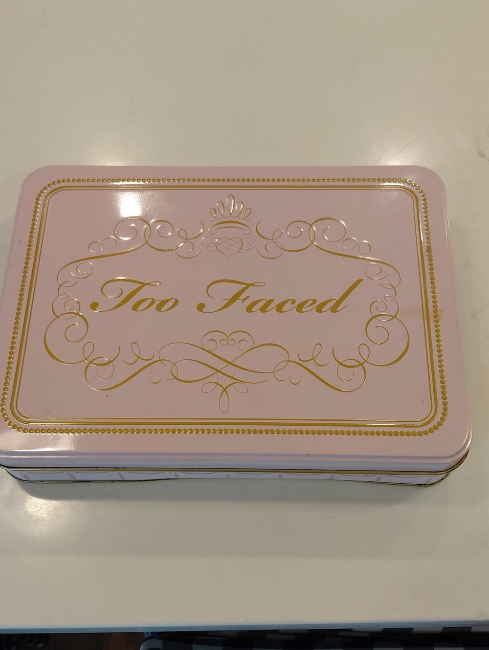 Too Faced Pink and Gold Complete Makeup Tin.....NEW